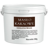 KAKAOVÉ MASLO 500g, prasknuté, nerafinované, surové