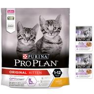 Purina PRO PLAN KITTEN Kurča 400g + 2 x 85g