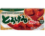 S&B Torokeru Curry JAPONSKÉ stredné ostrý 10 str.