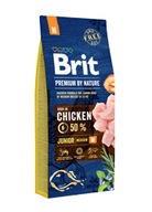 BRIT PREMIUM BY NATURE JUNIOR MEDIUM 15KG