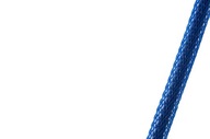 Pletená káblová organizérka na káble modrá