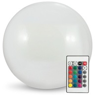 Záhradná lampa LED Solar Sphere RGB 30cm + DIAĽKOVÉ farby