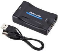 ADAPTÉR KONVERTOR SCART NA HDMI AV EURO FULL HD