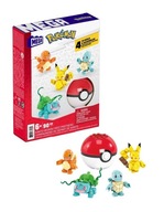 BLOKY POKEMONA: PIKACHU + BULBASAUR + CHARMANDER + SQUIRTLE + POKBALL