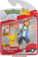 POKEMON 2x POSTAVKY ASH + BATTLE PIKACHU ORIGINÁL