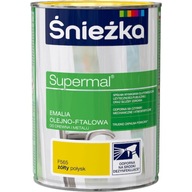 ŚNIEŻKA SUPERMÁLNA OLEJO-FTALOVÁ FARBA ŽLTÁ 0,8L