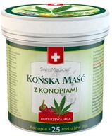 Konská hrejivá masť s konope 500 ml