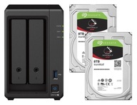 Synology DS723+ 4GB ECC + 2x 8TB Seagate