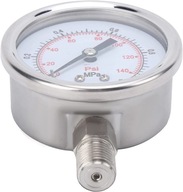 Manometer 0-1,0 MPa, 2 stupnice manometer met