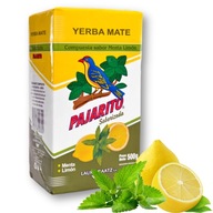 Yerba Mate PAJARITO MENTA LIMON 500g CITRÓN/MÄTA