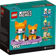 LEGO 40480 BrickHeadz Tabby Ginger Cat