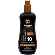 Australian Gold Instant Bronzer Spray Gel sprej na opaľovanie SPF10 237ml