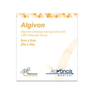 Algivon alginátový dresing Manuka med 5x5