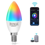 SMART LED ŽIAROVKA C37 E14 7W WIFI RGB+CCT