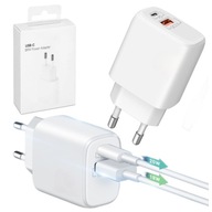 RÝCHLA NABÍJAČKA USB-C a USB-A 20 W PRE IPHONE 11 12 13 PRO