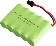 BATÉRIA 2400mAh 6V Ni-MH JST SM HB P1401 P1402