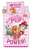 Obliečky 100x135 Paw Patrol Paw Skye Everest ružové