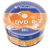 VERBATIM DVD-R 4,7 GB 16X SP*50 43788