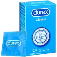 DUREX CLASSIC CONDOMS 18 ks.