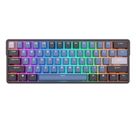 Mechanická klávesnica RK61 Plus 60% Blue RGB Hotswap Wireless 2,4G