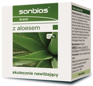 Sanbios Krém s Aloe 50 ml Hydratuje a hydratuje