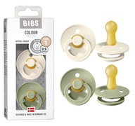 BIBS cumlík 0-6 HEVEA RUBBER 2 bal ŠALVIOVÁ IVORY