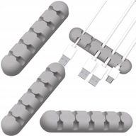 ORGANIZÁTOR DRŽIAK KÁBLOV SAMOLEPIACI 5 KÁBLOV 3 kusy