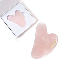 FLUFF STONE GUA SHA KAMEŇOVÝ MASÁŽER ROSE QUARTZ