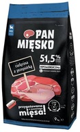 PANVA MÄSO JUNIOR VEĽKÁ TEĽACIA PREPELICA 9kg