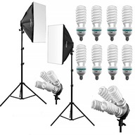 Balenie štúdiovej lampy Softbox 50x70, 325W statív