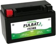 Fulbat SLA YTZ10S FTZ10S AGM batéria 12V 190A