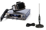 MIDLAND M-20 CB RÁDIO + OMEGA 27 MAGNETICKÁ ANTÉNA