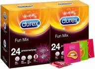 Durex FUN MIX 4 druhy kondómov set 48 ks.