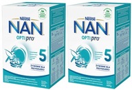 2x NAN Optipro 5 next mlieko Nestlé 650g