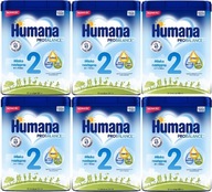 HUMANA 2 HMO NÁSLEDNÉ MLIEKO 6m+ 6x750g 65 BAL.