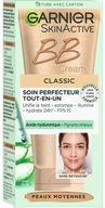 Garnier Skin Active BB krém All-in-1 stredná starostlivosť SPF 15, 50 ml