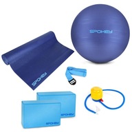 Joga set Mat lopta 2x kocka +pumpa+opasok