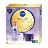 NIVEA Beauty Care 65+ darčeková sada Denný krém 50ml micelárny fluid