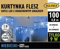 ZÁSLOVENSKÉ ZÁCHLONY 100LED W/Z 4,8mb MODRÁ