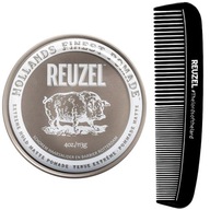 REUZEL Set na vlasy Extreme Hold Matte Pomáda 113g + hrebeň