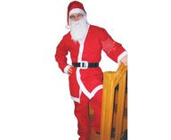 Kostýmový kostým Santa Claus s bradáčom