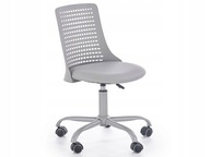 Kancelárska stolička PURE, šedá otočná stolička HALMAR