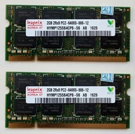 RAM Hynix DDR2 PC2-6400S 2x2GB (4GB) 800Mhz
