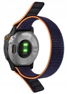 Remienok 26 mm Garmin Fenix ​​​​5X 6X 7X Nylon Navy Blue