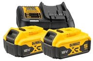 NABÍJAČKA DEWALT + 2 BATÉRIE 5AH DCB115P2