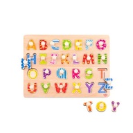 TOOKY TOY Puzzle Abeceda Pin Puzzle