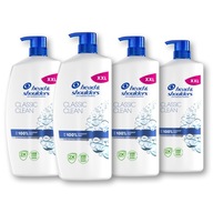 Head & Shoulders Classic Clean Hair Shampoo, 4 x 800 ml