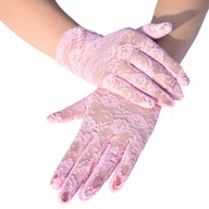 Čipkované topy dámske rukavice Dámske rukavice
