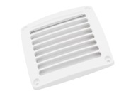 VENTILAČNÁ MRIEŽKA PVC 118X118 MM, BIELA