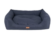 amiplay Obdĺžniková posteľ Montana Sofa M Black